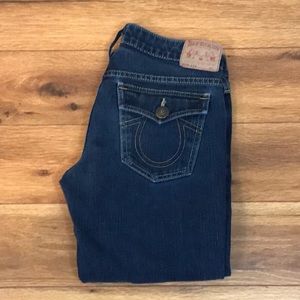 True Religion Billy button fly straight leg jean